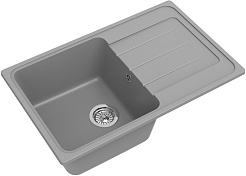 Ewigstein Мойка кухонная Elegant 50F серый металлик – фотография-1